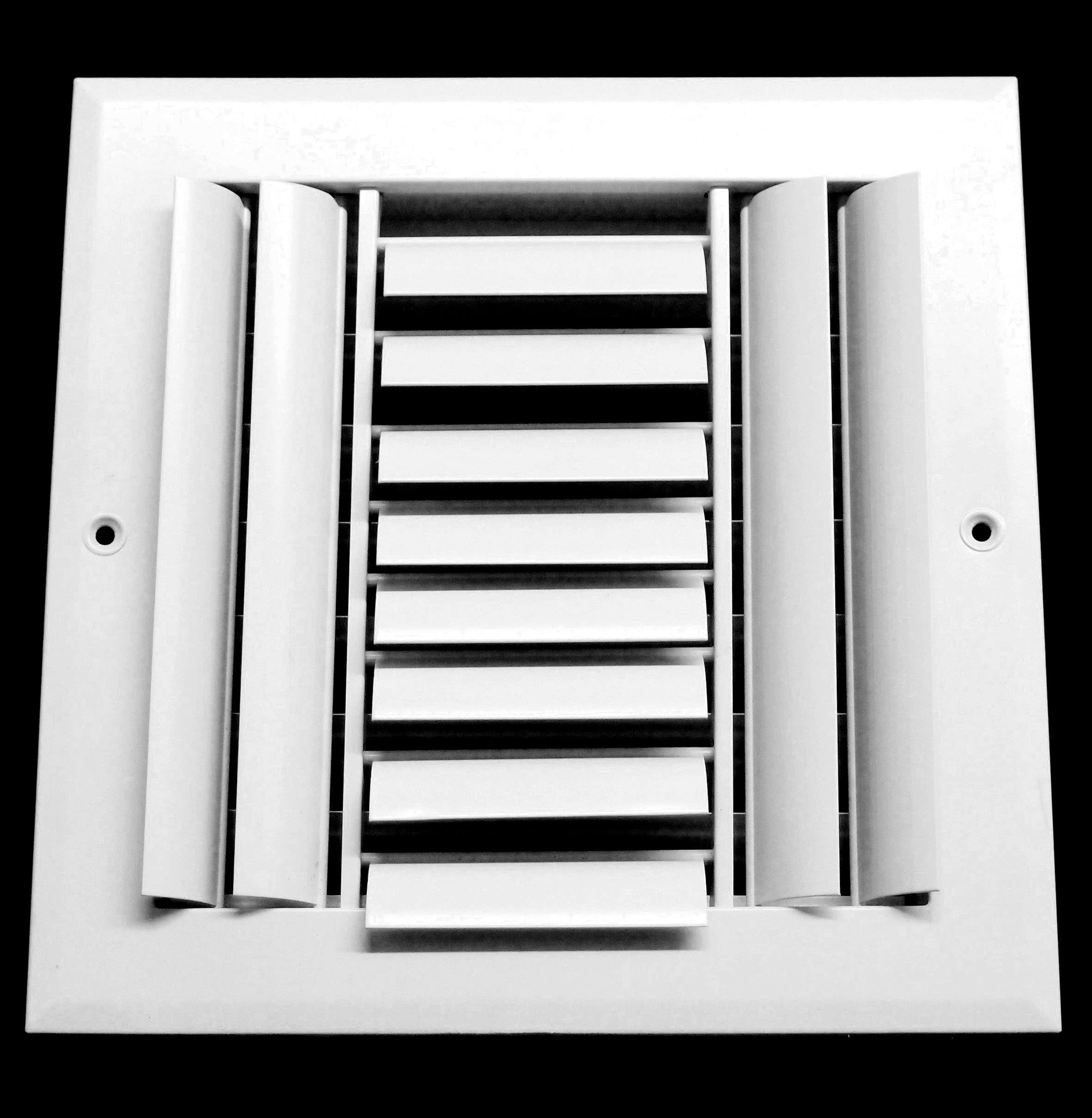 h*z様 ALOUND VENTILATION 3LAYER SHELL PAN Fits 12x12 Wall Opening Anodized Aluminum Exterior Wall Vent